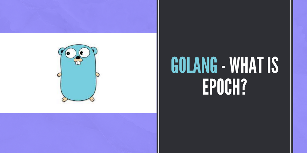Golang - What is epoch?