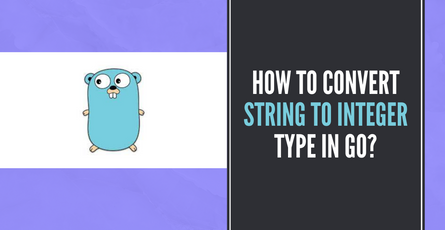 How to Convert string to integer type in Go?