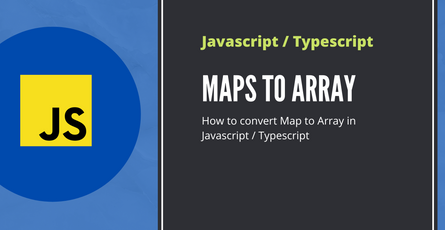 How to convert Map to Array in Javascript / Typescript