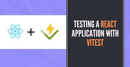 Testing a React application with Vitest